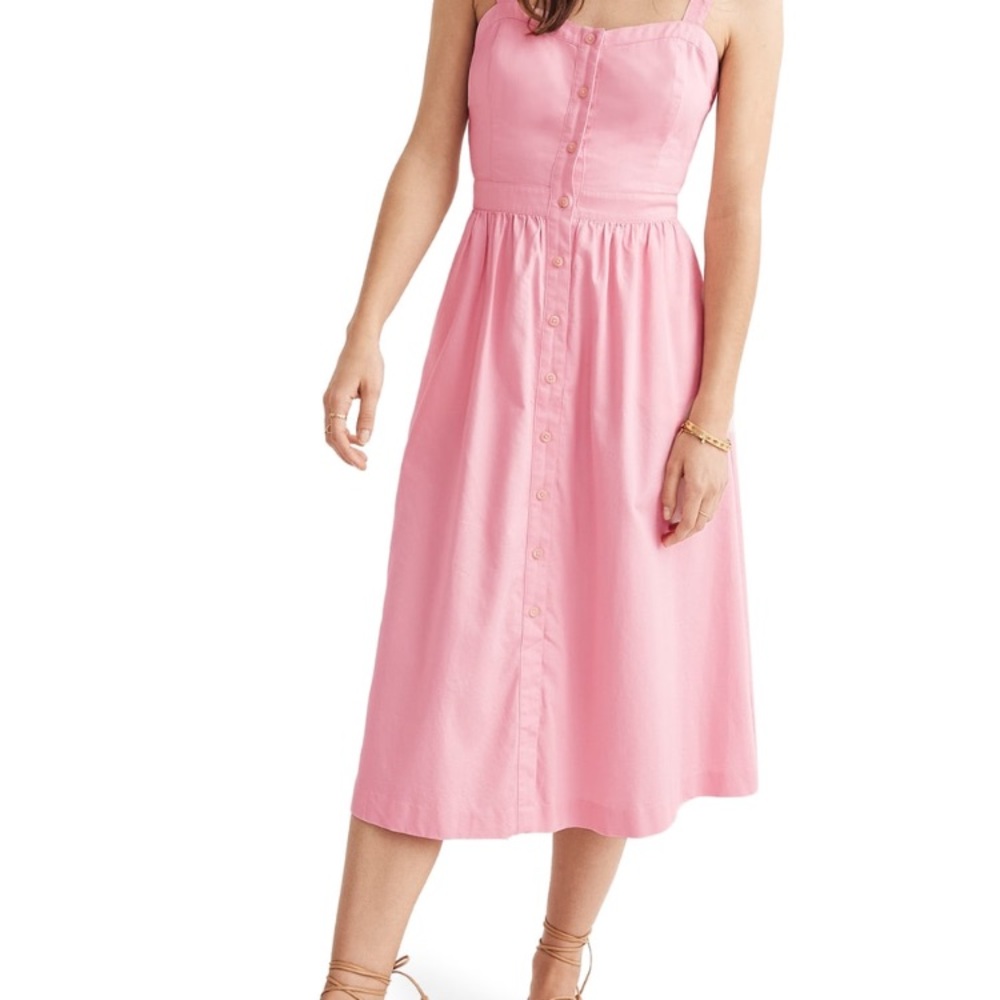 Pink Fleur Bow Back Dress size 2